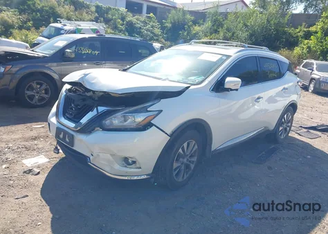 2015 Nissan Murano Sl z USA, uszkodzony, nr VIN 5N1AZ2MHXFN204320